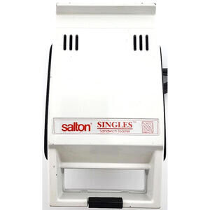 Vintage SALTON Singles Sandwich Maker  Toaster SA-1 TESTED WORKS